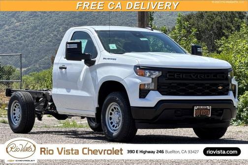 Summit White 2026 Chevrolet Silverado 1500 WT