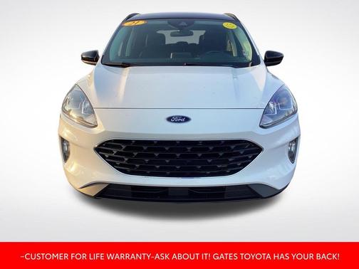 Star White Metallic Tri-Coat 2021 Ford Escape SEL