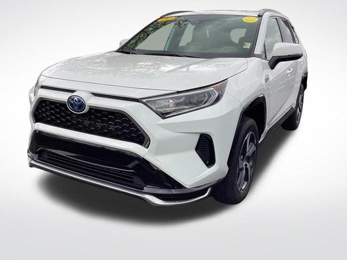 Super White 2021 Toyota RAV4 Prime SE