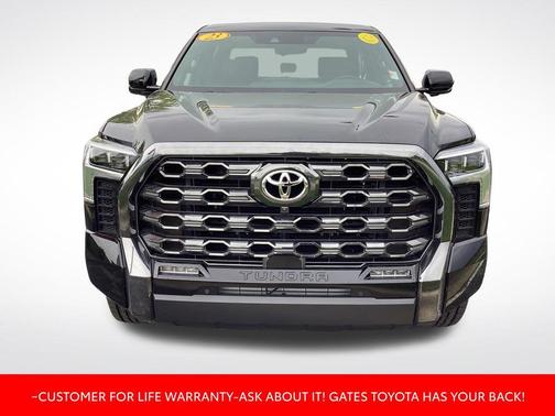 Midnight Black Metallic 2023 Toyota Tundra Platinum