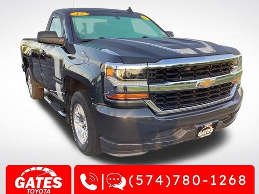 Graphite Metallic 2017 Chevrolet Silverado 1500 WT