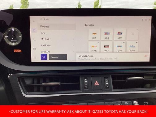 Matador Red Mica 2025 Lexus ES 350 Base