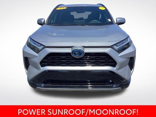 Silver Sky Metallic 2023 Toyota RAV4 Hybrid SE
