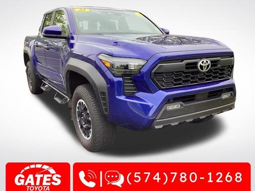 Blue Crush Metallic 2025 Toyota Tacoma TRD Off Road