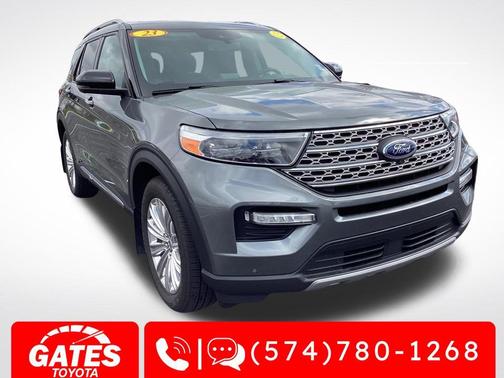 Carbonized Gray Metallic 2023 Ford Explorer Limited