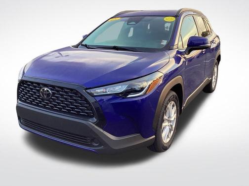 Blue Crush Metallic 2023 Toyota Corolla Cross LE