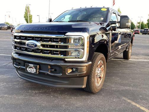 Antimatter Blue Metallic 2024 Ford F-350 King Ranch