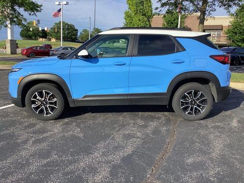 Fountain Blue 2024 Chevrolet Trailblazer ACTIV