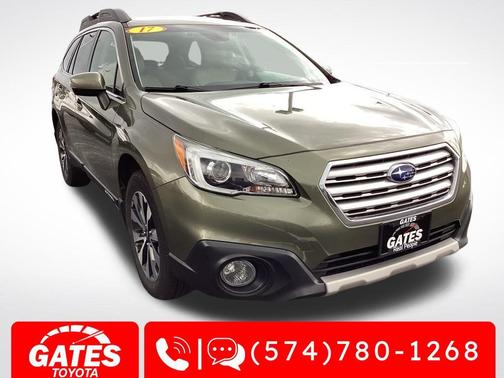 Wilderness Green Metallic 2017 Subaru Outback 3.6R Limited