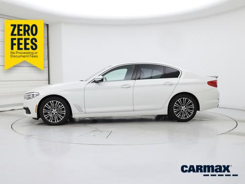 White 2019 BMW 540 I