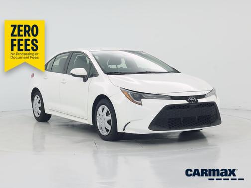 White 2020 Toyota Corolla LE