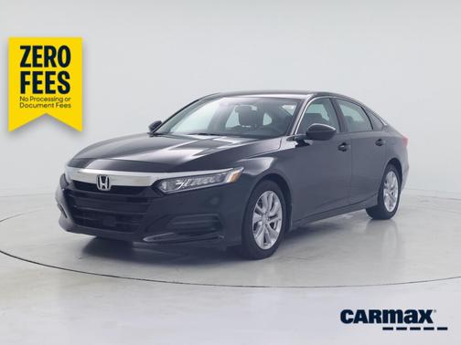 Black 2020 Honda Accord LX
