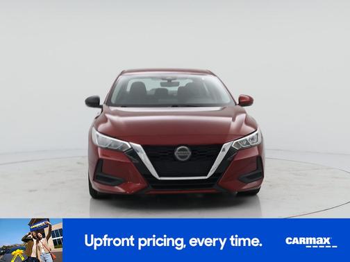 Burgundy 2020 Nissan Sentra SV