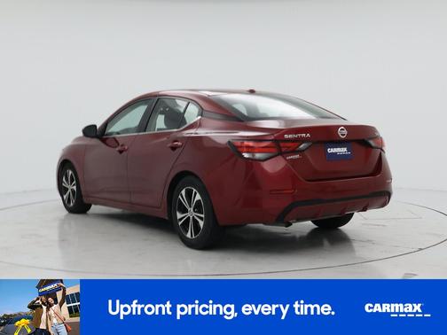 Burgundy 2020 Nissan Sentra SV