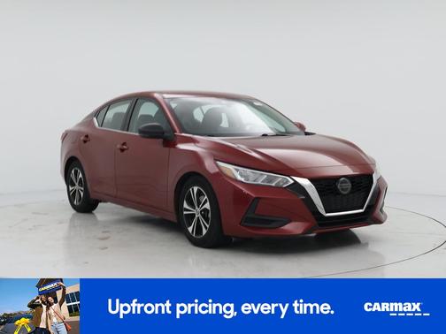 Burgundy 2020 Nissan Sentra SV
