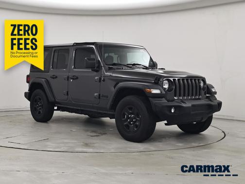 Gray 2023 Jeep Wrangler Unlimited Sport
