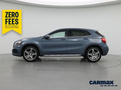 Blue 2015 Mercedes-Benz GLA-Class