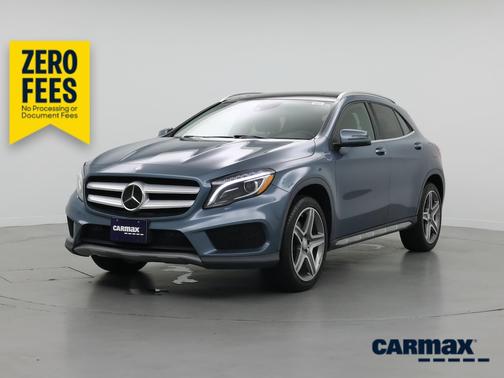 Blue 2015 Mercedes-Benz GLA-Class