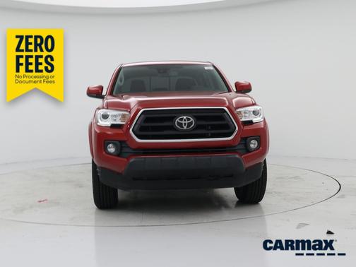 Red 2022 Toyota Tacoma SR5