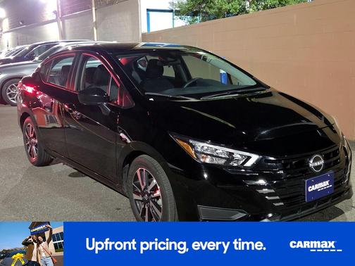 Black 2025 Nissan Versa SV