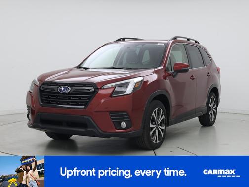 Red 2023 Subaru Forester Limited