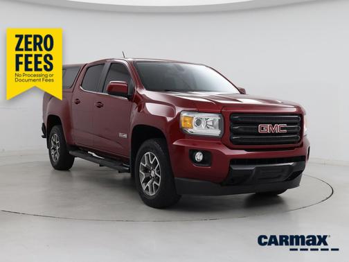 Red 2020 GMC Canyon All Terrain
