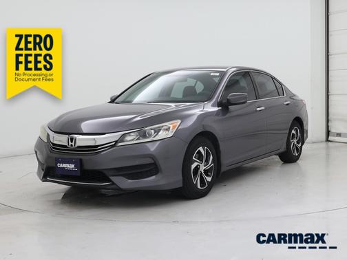 Gray 2016 Honda Accord LX