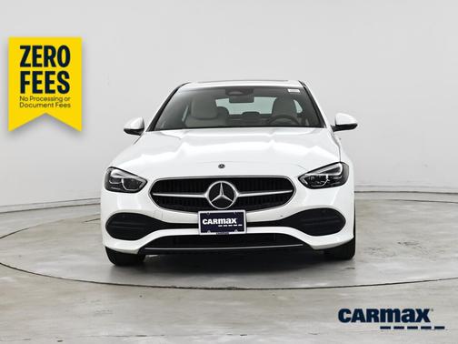 White 2025 Mercedes-Benz C-Class