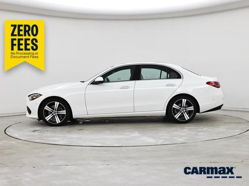 White 2025 Mercedes-Benz C-Class