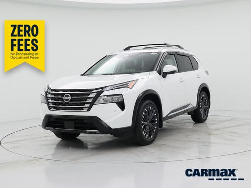 White 2026 Nissan Rogue Platinum
