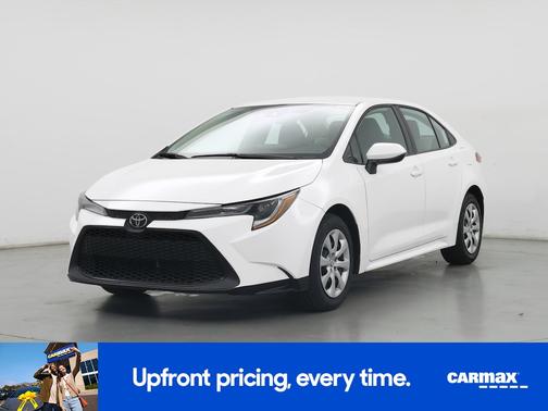 White 2022 Toyota Corolla LE