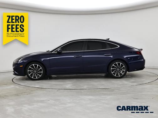 Blue 2020 Hyundai SONATA Limited