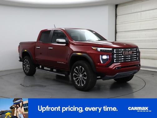 Red 2023 GMC Canyon Denali