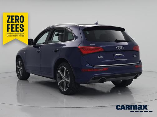 Blue 2016 Audi Q5 Premium Plus