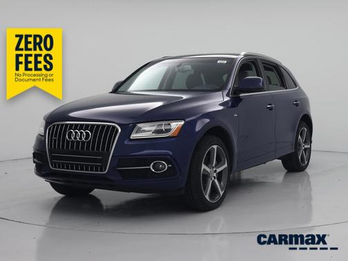 Blue 2016 Audi Q5 Premium Plus
