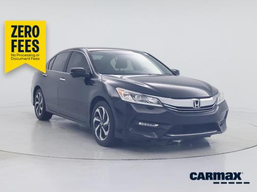Black 2017 Honda Accord EX