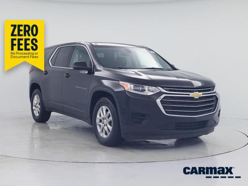 Black 2020 Chevrolet Traverse LS