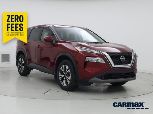 Red 2023 Nissan Rogue SV