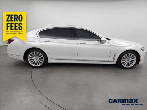White 2021 BMW 740 I