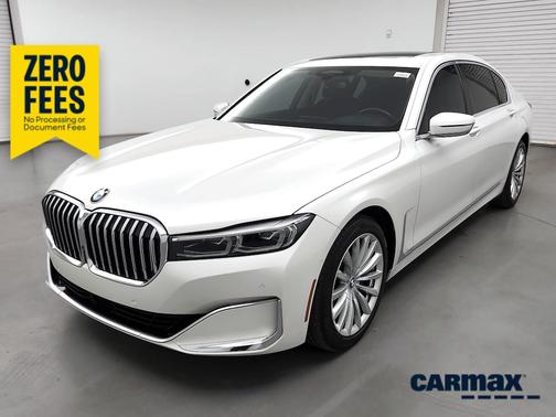 White 2021 BMW 740 I