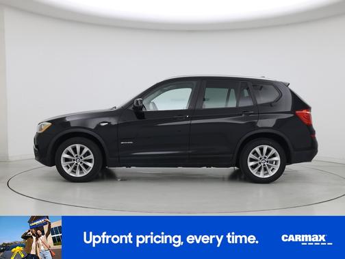 Black 2016 BMW X3 XDrive28i