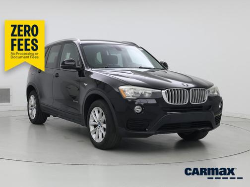 Black 2016 BMW X3 XDrive28i