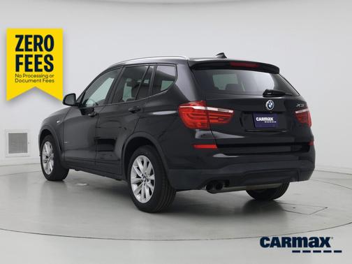 Black 2016 BMW X3 XDrive28i
