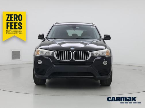 Black 2016 BMW X3 XDrive28i