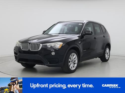 Black 2016 BMW X3 XDrive28i