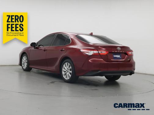 Red 2020 Toyota Camry LE