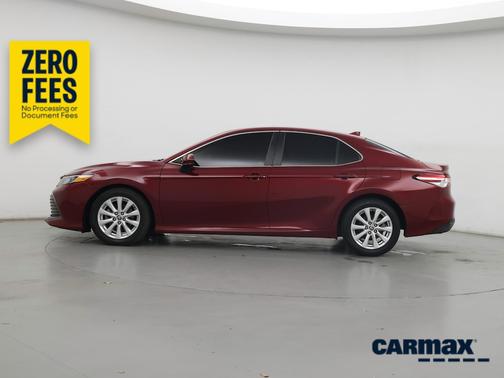 Red 2020 Toyota Camry LE