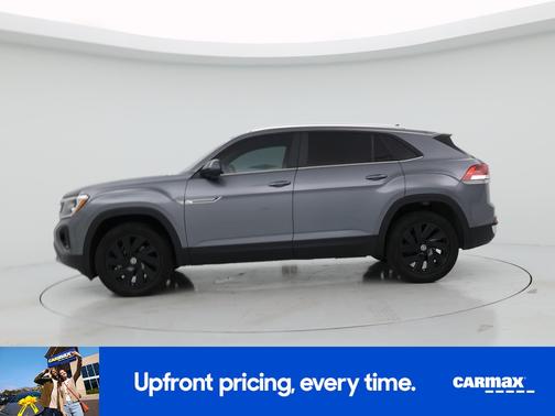 Gray 2024 Volkswagen Atlas Cross Sport SE w/Tech