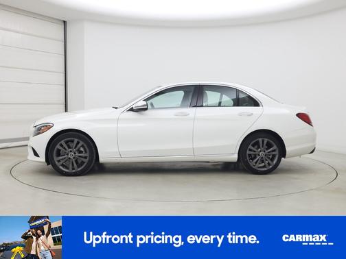White 2019 Mercedes-Benz C-Class