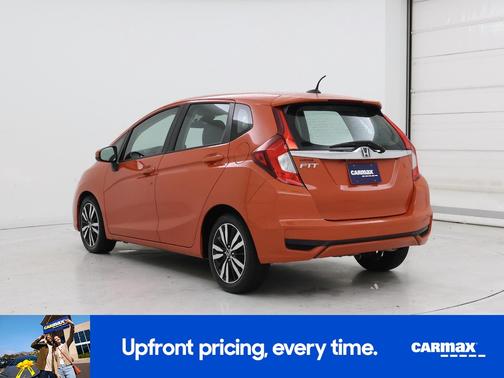 Orange 2018 Honda Fit EX